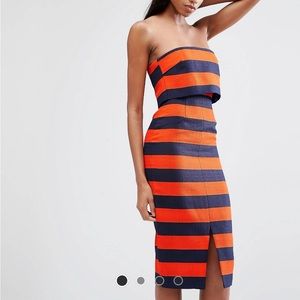 Striped Midi Dress